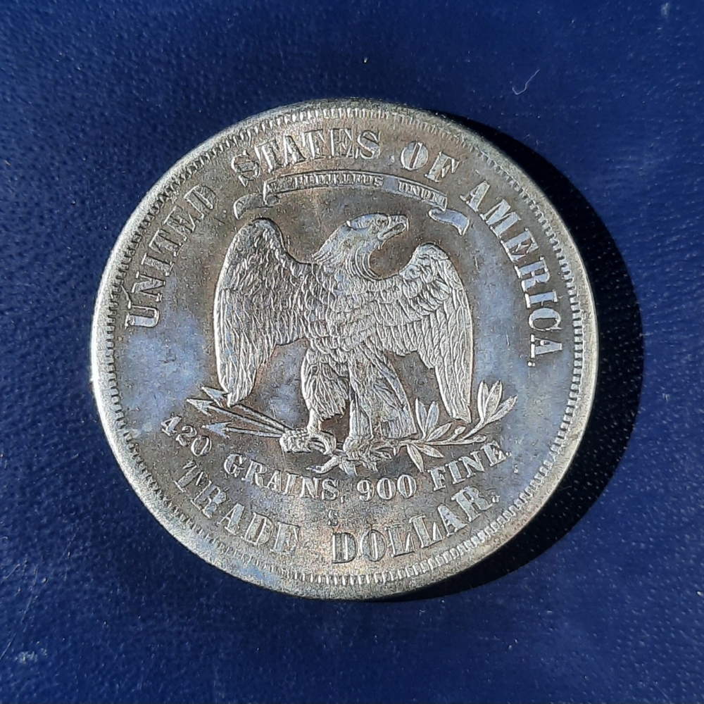 1791 US Trade Dollar Commemorative Restrike